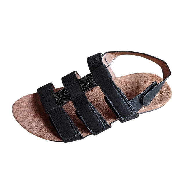 Sandales pour Femmes Élégantes Chaussures Décontractées Plates pour une Utilisation Quotidienne