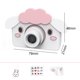 thumbnail image 3 of Juguete de cámara de dibujos animados para niños con cordón de carga USB para regalo de vacaciones para niños (oveja) Likrtyny Para estrenar, 3 of 9