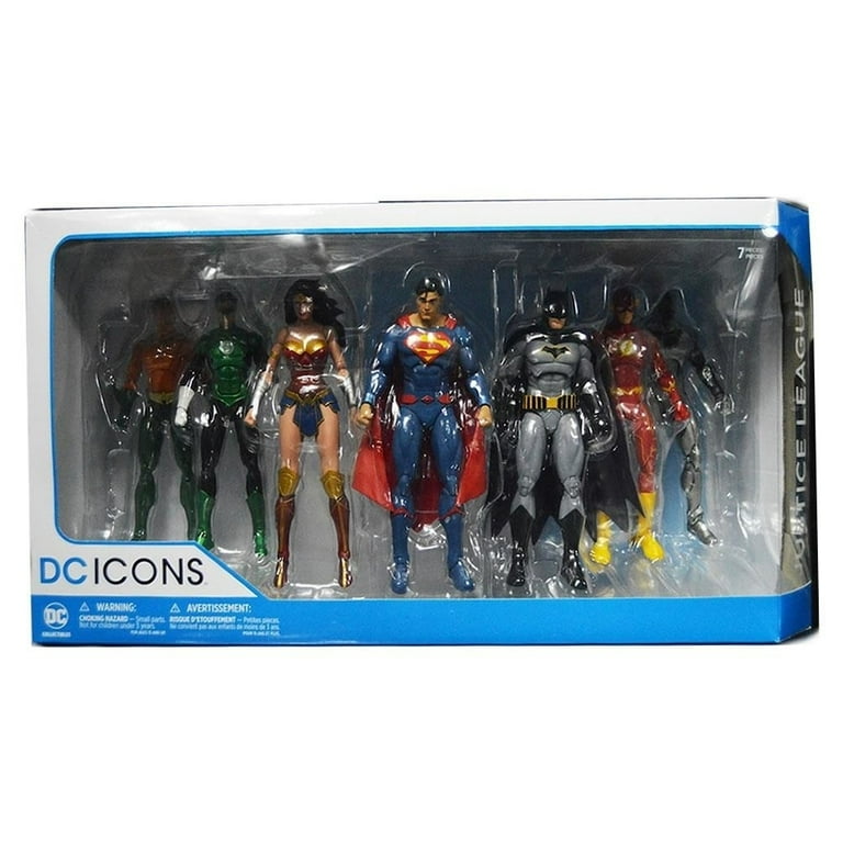 Free Shipping! Justice League DC Rebirth 7-Pack Action