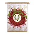 thumbnail image 2 of Evergreen Enterprises, Inc Holiday Monogram 2-Sided Garden Flag, 2 of 3