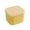 Yellow-M, variant on Holloyiver Sliced Cheese Container for Fridge, Yellow Plastic Butter Block Cheese Slice Storage Box with Flip Lid for Refrigerator Food Vegetable, 4.7"L x 4.3"W x 3.5"H