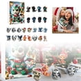 thumbnail image 1 of YoaNJYGR Minuteurs pour Enfants, Calendrier de l'Avent Sensoriel de Noël, Collection de l'Avent, Collection de Dinosaures Mignons, Collection Commémorative de Noël! Countdown Sets Rouge, 1 of 8