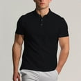thumbnail image 4 of Men's Luxury Elastic Silk Antibacterial Business Polo Shirt, 4 of 23
