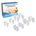 thumbnail image 1 of 8 unids/set Clip de ventilación nasal de sílice Clips antironquidos Dispositivo de dilatadores nasales para Apnea del sueño ayuda para dormir, 1 of 4