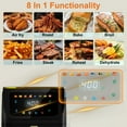 Air Fryer, 8.5Qt Large Family Size, 8in1 Function Digital Touch