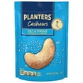 thumbnail image 2 of PLANTERS Cashews Salt and Vinegar, Party Snacks, Plant Based Protein, 5 oz Resealable Bag, 2 of 15