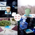 thumbnail image 2 of POGLIP Welcome in Blue Sky Set of 4 Coaster for Drinks, Absorbent Ceramic Stone Coasters Cup Mat with Cork Base for Home Kitchen Room Coffee Table Bar Decor, 2 of 4