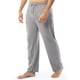 thumbnail image 2 of Set de pijama Fruit of the Loom para hombre, jersey de punto gris, 2 of 6
