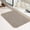 Khaki, variant on Lanola Ultra Thin Non-Slip Bathroom Rug 24" x 16", Quick Drying Absorbent Low-Profile Bath Mat Fits Under Door