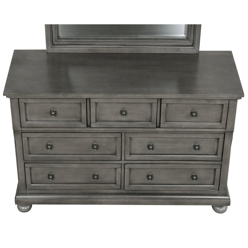 Glory Furniture Meade Dresser in Gray Color