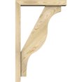 thumbnail image 3 of Ekena Millwork 4"W x 20"D x 32"H Funston Block Rough Sawn Bracket w/ Offset Brace, Douglas Fir, 3 of 25