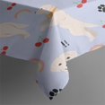 thumbnail image 3 of Golden Retriever Dog with Cherry and Rainbow Rectangle Tablecloth 60"x84",Waterproof Polyester Rectangle Table Cloth, Wipeable Spillproof Polyester Tablecloth for Dining, Camping, Indoor and Outdoor, 3 of 5