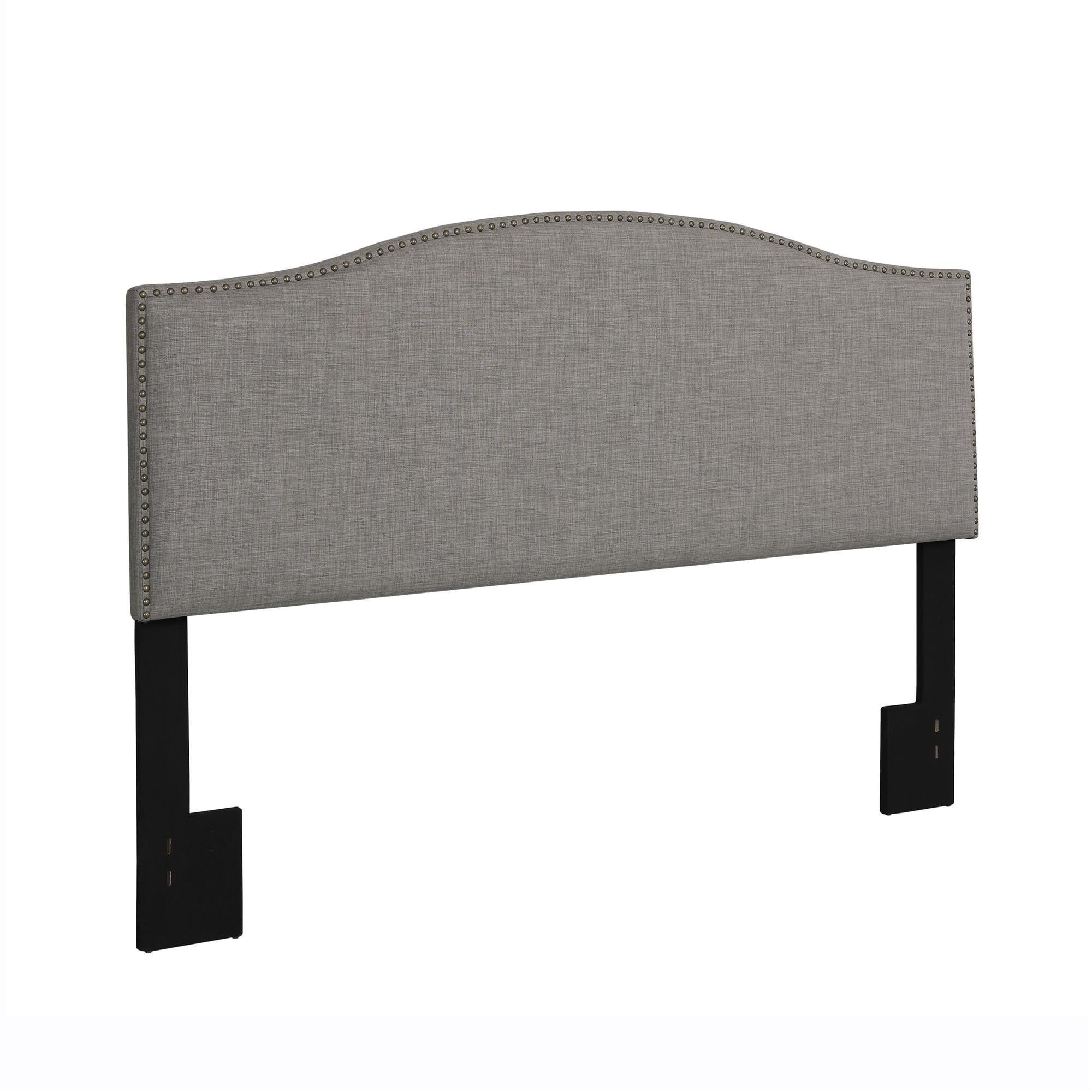 Photo 1 of Better Homes and Gardens Grayson Linen Headboard with Nailheads, Multiple Colors, Multiple Sizes - Full/Queen