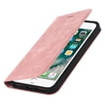thumbnail image 5 of Wallet Case for iPhone 7 / iPhone 8 / iPhone SE 2020, Shockproof Soft TPU Protective Flip Case with Wireless Charging Stand Card Slots Magnet Cover for iPhone 7 / iPhone 8 / iPhone SE 4.7 Inch,Pink, 5 of 12