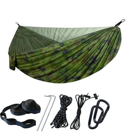 2025 Camping Hammocks Mosquito Net Double & Single Portable Hammocks Hammocks With 2 Tree Straps Hammocks Tent For Travel Camping Camping Accessories For Outdoor