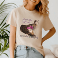 thumbnail image 3 of Physically Slaying Mentally Decaying Cat Word Shirt, Meme Tee, Trending Tshirt, Raccoon Shirt, Funny Friend Gift, 3 of 5