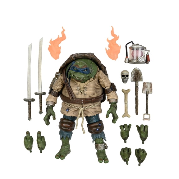 Universal Monsters/Teenage Mutant Ninja Turtles - 7” Scale Action Figure - Leonardo as The Hunchback