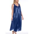 thumbnail image 3 of Ezi Nightgowns for Women - Soft & Breathable Satin Night Gowns for Adult Women - Medium to Plus Size Womens Sleep Shirts - Long Mid-Length Nightgown, 3 of 9