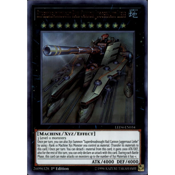 Yu Gi Oh Superdreadnought Rail Cannon Juggernaut Liebe Led4 En034 Walmart Com Walmart Com Yu Gi Oh Superdreadnought Rail Cannon Juggernaut Liebe Led4 En034 Walmart Com Walmart Com