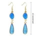 thumbnail image 5 of Pendientes colgantes Sonducket accesorios de joyería en forma de gota de agua oro, 5 of 6