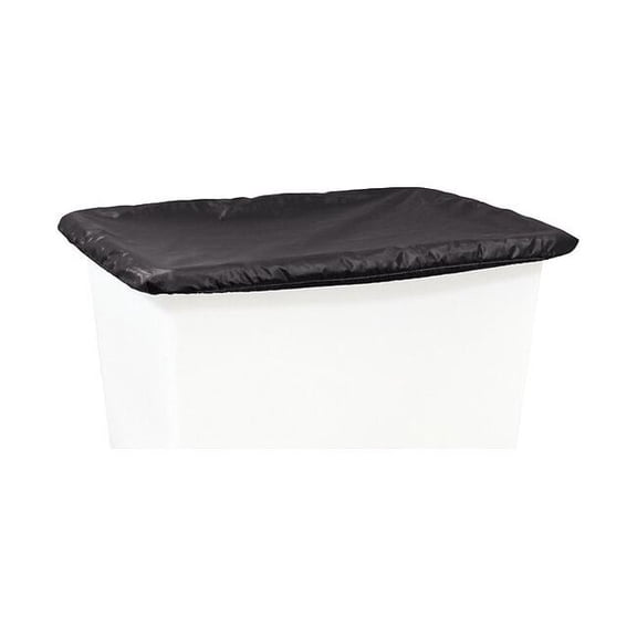 Black Vinyl Elastic Cover for Cube & Basket Trucks