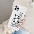 thumbnail image 1 of Phone Case for For Apple iphone 12 Pro Max 11 Mini Girls Anti-drop Cartoon Cinnamoroll Kuromi Hello Kitty Silicone Printed Cover ZR, 1 of 7