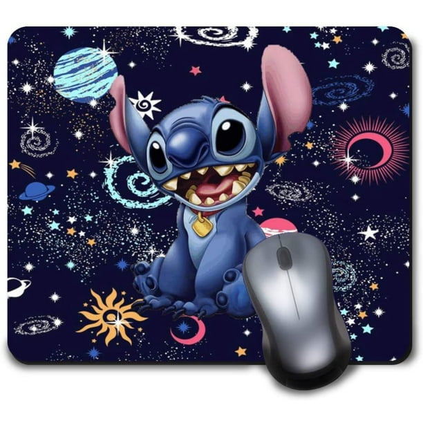 Tapis de souris de jeu dessin anime Kawaii Stitch, accessoires PC