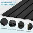 thumbnail image 4 of Garage Storage PVC Slatwall Panels 8 sqft Wall Panels Garage Wall Organizer Storage System 4 ft x 2ft Garage Wall Panels, 2 Pcs, 4 of 9