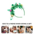 thumbnail image 4 of Gymnture christmas Xmas Tree Headbands Photo Props: 2pcs Holiday Booth, 4 of 10
