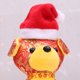 thumbnail image 5 of Farfi PET DOG PELUSH SANTA HAT SOMBRERO DE NAVIDAD CAPA DE NAVIDAD DE LA CABRA DEL PAPOR DE LA Partida del hogar Regalo de Navidad Farfi 15000321, 5 of 6