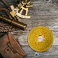 thumbnail image 2 of Mobutofu 1Pcs Compass Geology Demonstrator Copper Golden Experiment Tool, 2 of 4
