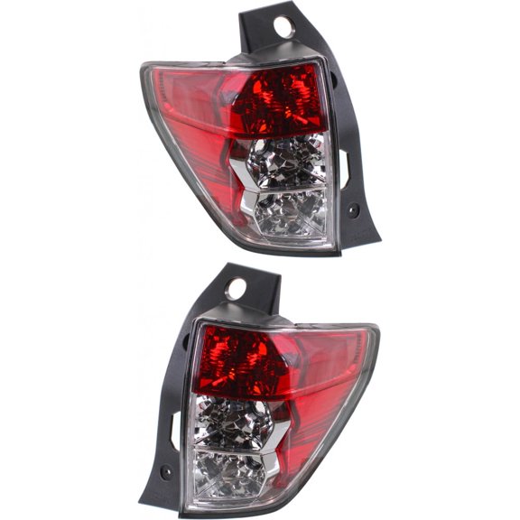 For Subaru Forester Tail Light Unit 2009 10 11 12 2013 Driver and Passenger Side Pair CAPA SU2818102 | 84912SC131