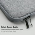 thumbnail image 7 of Laptop Bag Sleeve 11 12 13 13.3 14 15 15.3 16 inch Carrying Notebook Pouch for Macbook Air Pro M1 M2 Case laptop accessories (Dark Gray,14inch 15inch), 7 of 7