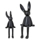 thumbnail image 2 of 2 Estatuas Decorativas De Conejo Sentado De Cerámica Para Estante, Adorno Para Sala De Estar, 2 of 8