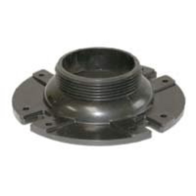 Icon Waste Holding Tank Flange 00425 For Icon Direct Holding Tank; 3 Inch Inside Diameter/7 Inch Outside Diameter; Black; ABS Plastic; Single