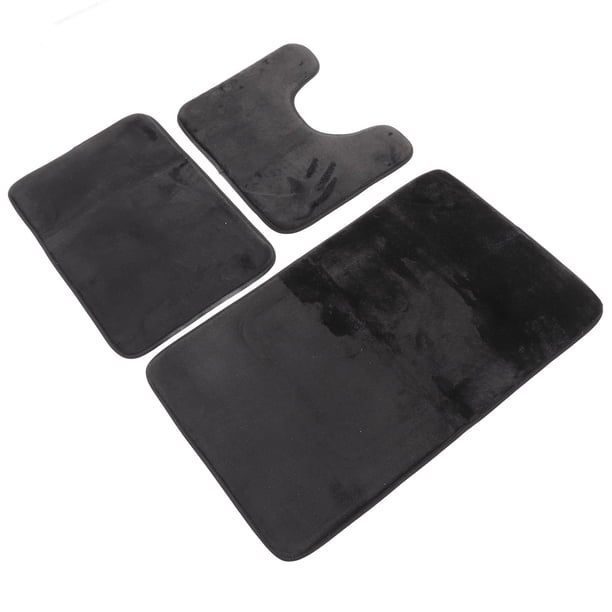 Kit de Atrenamiento para ir al baño, 1 Tapete de Atrenamiento, 1 Tapete de Baído, 1 Tapete de Inodoro, Juego de Alfombras de Inodoro en Forma de U para Atrenamiento de Baído