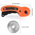 thumbnail image 4 of 45mm Rotary + 10 X Blades Quilters Quilting Sewing Fa Cut Cloth, 4 of 5