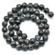 thumbnail image 1 of 8mm Abalorios Piedras Espaciadores Sueltas Accesorio para Bisutería Negro 15'', 1 of 3