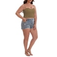 thumbnail image 2 of INSPIRE CHIC Women's Adjustable Spaghetti Straps Wireless Padded Camisole Slim Fit Sweetheart Neck Solid Invisible Tank Top XL Brown, 2 of 5