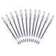thumbnail image 1 of 12 Piezas 0.5mm Punta de Bolígrafo Estándar Set Papelería Suministros de Oficina Escolar Bolígrafos de / Negra Bolígraf azul Macarena Bolígrafo de gel, 1 of 8
