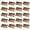 C, variant on Fareti 20PCS Non Stick Pizza Slide Pad, Heat Resistant Oven Baking Mat for Crispy Crust, Easy Clean Reusable Round Dough Transfer Peel