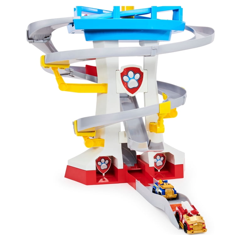 PAW Patrol, Adventure Bay Rescue Playset, Race Track with Marshall