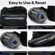 thumbnail image 3 of Bike Locks - High Security Bicycle Chain Lock 5-Digit Resettable Combination Anti-Theft Cycle Locks Bike Accessories for Bicycle, Motorcycle, Scooter, 3 of 5