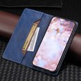 thumbnail image 2 of Feishell Compatible with iPhone 14 Wallet Case, Business Classic PU Leather Flip Folio Case with Card Holders RFID Blocking Kickstand [Shockproof TPU Inner Shell] Phone Cover,Blue, 2 of 9