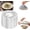 10pcs, variant on Reusable Aluminum Foil Food Covers, Pop Up Aluminum Food Cover With Elastic Edge, Food Insulation Cover for Keeping Meals Warm, Protecting Fruits, Vegetables and Leftovers (10pcs)