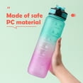 thumbnail image 4 of SEARCHI 34oz Frosted Motivational Water Bottle with Time Marker & Straw, Leak-Proof Tritan BPA-Free, Ensure You Drink Enough Water for Fitness, Gym, Camping, Outdoor Sports, 4 of 9