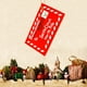 thumbnail image 2 of EeaseMX 6pcs bolsas de dulces de regalo de Navidad colgando en sobres de tela Santa Claus adornos de árbol de Navidad, 2 of 7