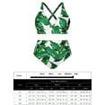thumbnail image 6 of Rivelino Womens Plus Size Bikini Swimsuits High Waisted Two Piece Bathing Suits, 6 of 9