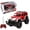 Red, variant on Remote Control Racing Jeep 1:16 Scale Radio Control Sports Car with Flashing Lights, Ideal Christmas Gift for Kids