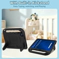 thumbnail image 4 of BMOUO Kids Case for onn 11" Core Tablet 2026 Model, Lightweight Foldable Kickstand Shockproof Handle Design Case for onn 11 Inch 2026, Black, 4 of 6